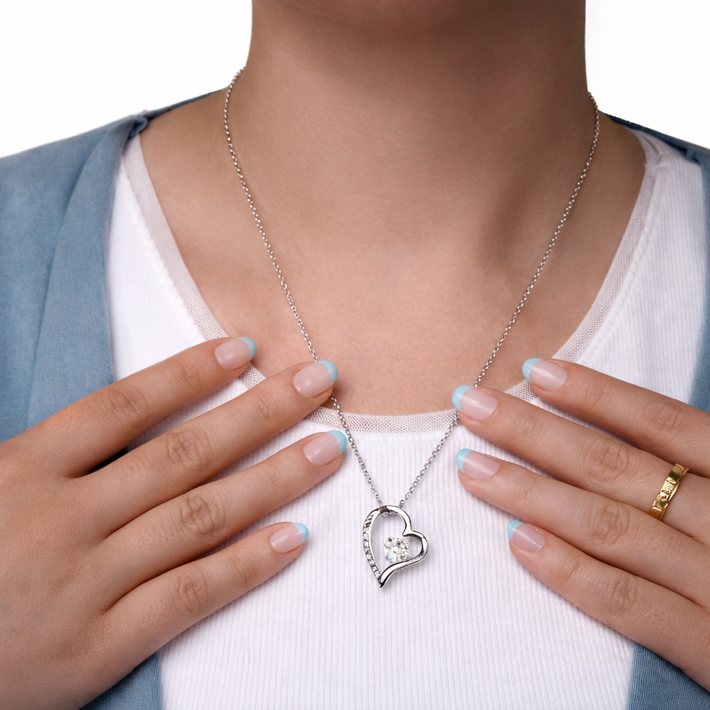 Apology Gift For Loved Ones – “I’m Sorry” Heart Necklace