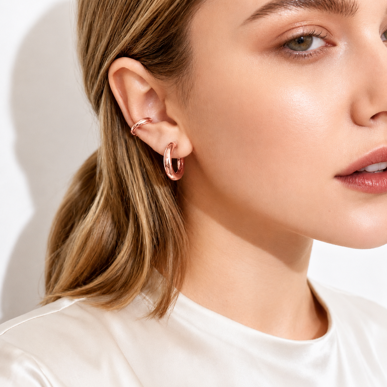 Clip-On Hoop Earrings
