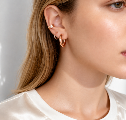 Clip-On Hoop Earrings