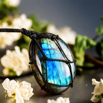 Dragon Heart Labradorite Necklace